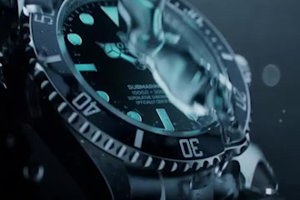 do 3d watch animation, 3d cgi watch, wristwatch animation, 3d animation