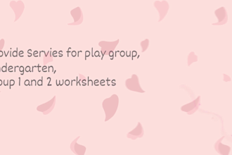 design amazing kids worksheets and activity books