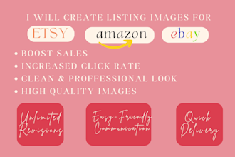 design etsy amazon ebay listing images thumbnails