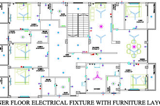 draft accurate electrical design based on your 2d floor plan