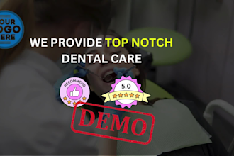 do a profesional video promo for teeth whitening services
