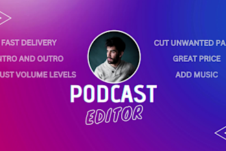 podcast editor and jingle composer and fx producer for it