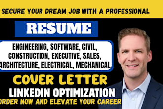 write entry level resume, cover letter, tech, IT, technical, software engineer