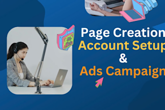set up facebook ads, instagram and pinterest ads campaign to grow business