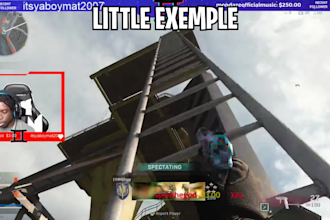 edit a funny gameplay video for you