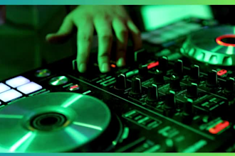 make an afro house, tech house or house music mix for you