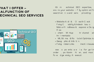 fix indexing, crawlability, and technical SEO issues
