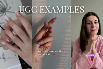 create ugc ads for tiktok reels, for products, in romanian hungarian english