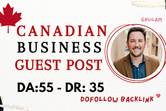 publish business guest post on canadian blog da55 dr35
