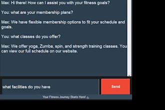 develop a custom chatbot with your dataset