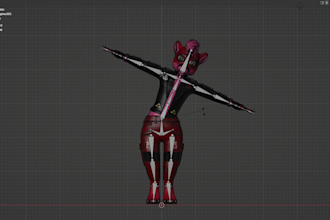 create 3d models for vrchat oculus quest and games