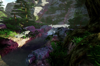 create a detailed level design in unreal engine 4 and 5 1