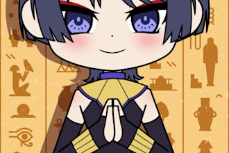 create ych egyptian meme animation