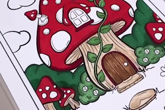 design custom coloring book pages for kids and adults