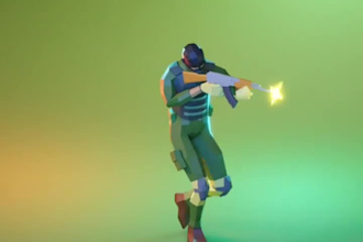make top game ready low poly 3d character