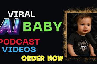 do viral ai baby talking video ai baby podcast ai talking avatar ai podcast