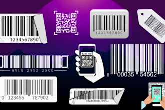 create barcodes and qr codes for your products