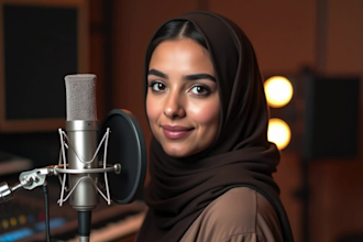 do arabic female vocals, nasheeds acoustic, islamic song and promote your music