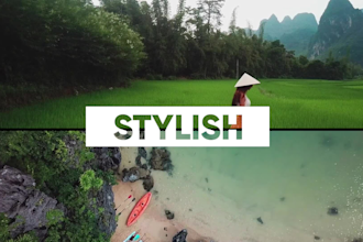 do video editing for your travel, wedding, birthday, youtube, tiktok, etc