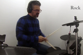record drums for your track podcast or jingle