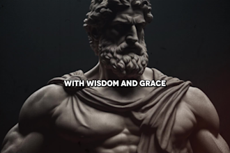 create stoic motivational videos, stocism youtube automation