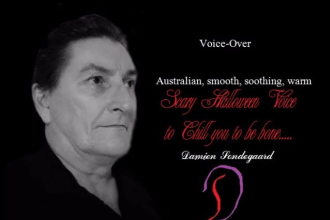 record a scary voice of nightmares, horror movie voice