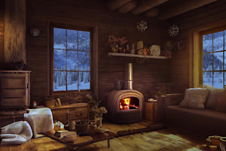 create rain and snow video for youtube