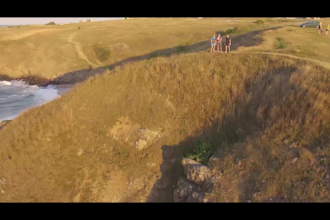create a drone video aerial compilation