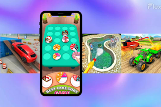 develop a hyper casual games 3d for you