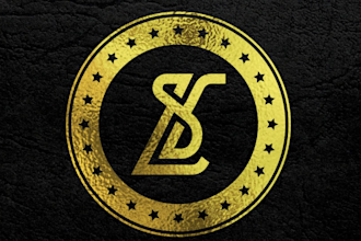 design fashion monogram apparel clothing brand logo