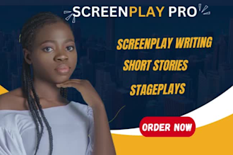 write stage play, stage drama, screen play, screen writing