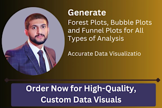 make forest plots, funnel plots, and bubble plots for all types of analysis
