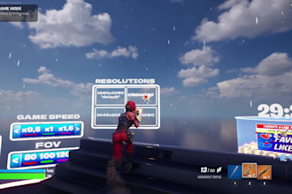create a custom 1v1 fortnite map with uefn in 24 hours