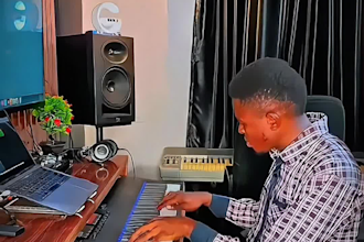 be your piano player, keyboardist or organist for your music