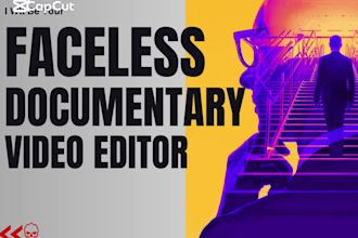 make captivating faceless youtube videos in a documentary format