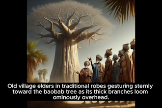 create ai african folktales video for kids, adult youtube channel growth