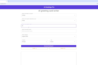 build generative ai applications, ai websites, and chatbots powered by openai