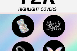 design branded story highlight covers for instagram