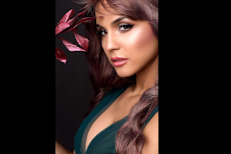 photoshop edit fashion beauty and high end photo retouching