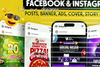 design post and story premium for instagram and facebook cheap and quality