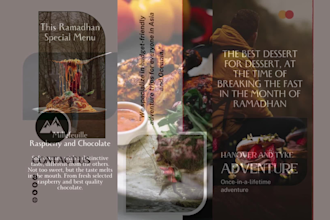 do bifold, trifold, flyer, brochure, poster