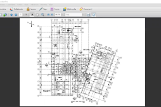 do drafting with detailing steel and concrete structural