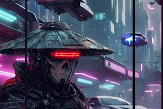 create a unique steam artwork