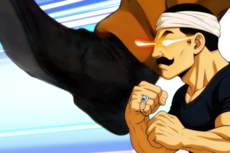 create an anime animation or cartoon scene for your story