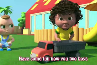 create fun engaging kids learning videos, 2d animation for nursery rhymes
