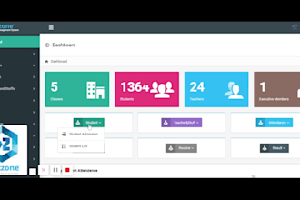 do school management erp in asp net core