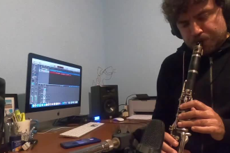 record jazz clarinet for your project