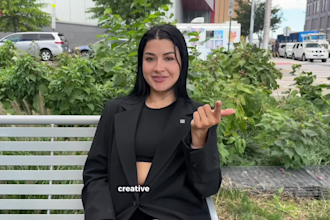 record a ugc style female spokesperson video
