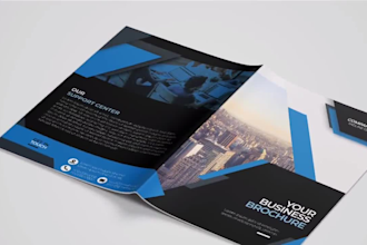 design professional and  business brochure