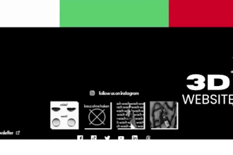design 3d interactive animated website 3d spline 3d webflow website threejs